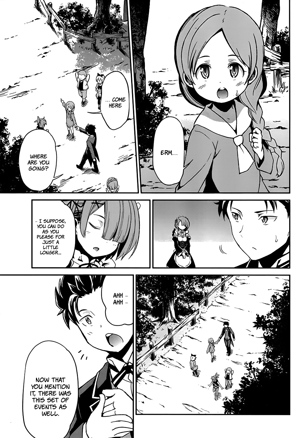 Re:zero Kara Hajimeru Isekai Seikatsu - Dainishou - Yashiki No Shuukan Hen - Chapter 15