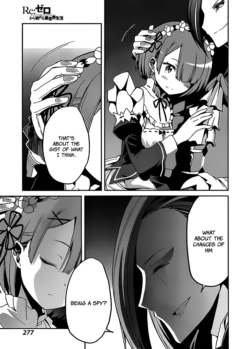 Re:zero Kara Hajimeru Isekai Seikatsu - Dainishou - Yashiki No Shuukan Hen - Chapter 4