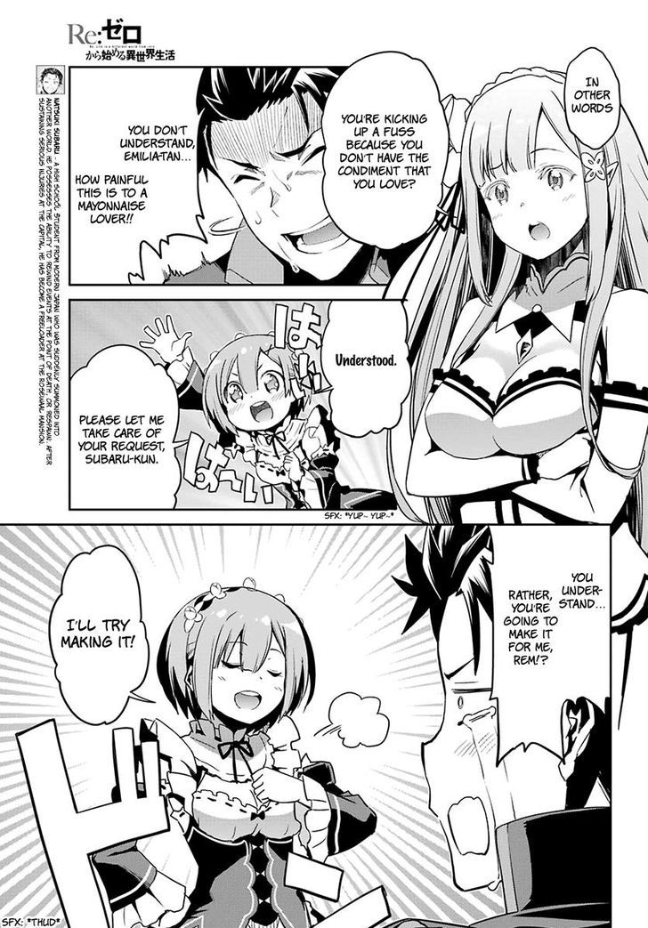 Re:zero Kara Hajimeru Isekai Seikatsu - Dainishou - Yashiki No Shuukan Hen - Chapter 20.5