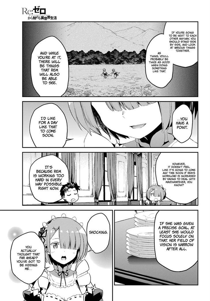 Re:zero Kara Hajimeru Isekai Seikatsu - Dainishou - Yashiki No Shuukan Hen - Chapter 20.5