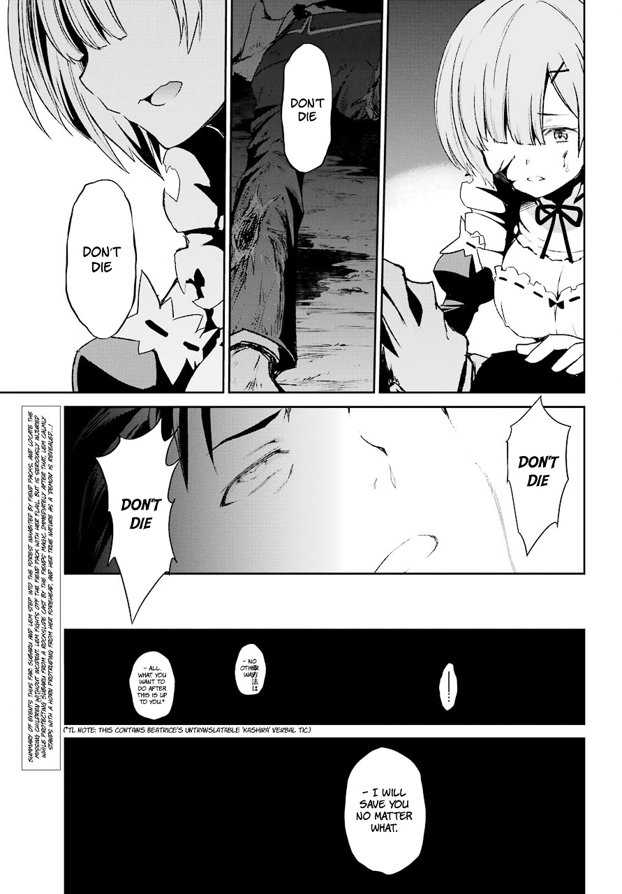 Re:zero Kara Hajimeru Isekai Seikatsu - Dainishou - Yashiki No Shuukan Hen - Chapter 17 : The Way The Demon-Possessed Act