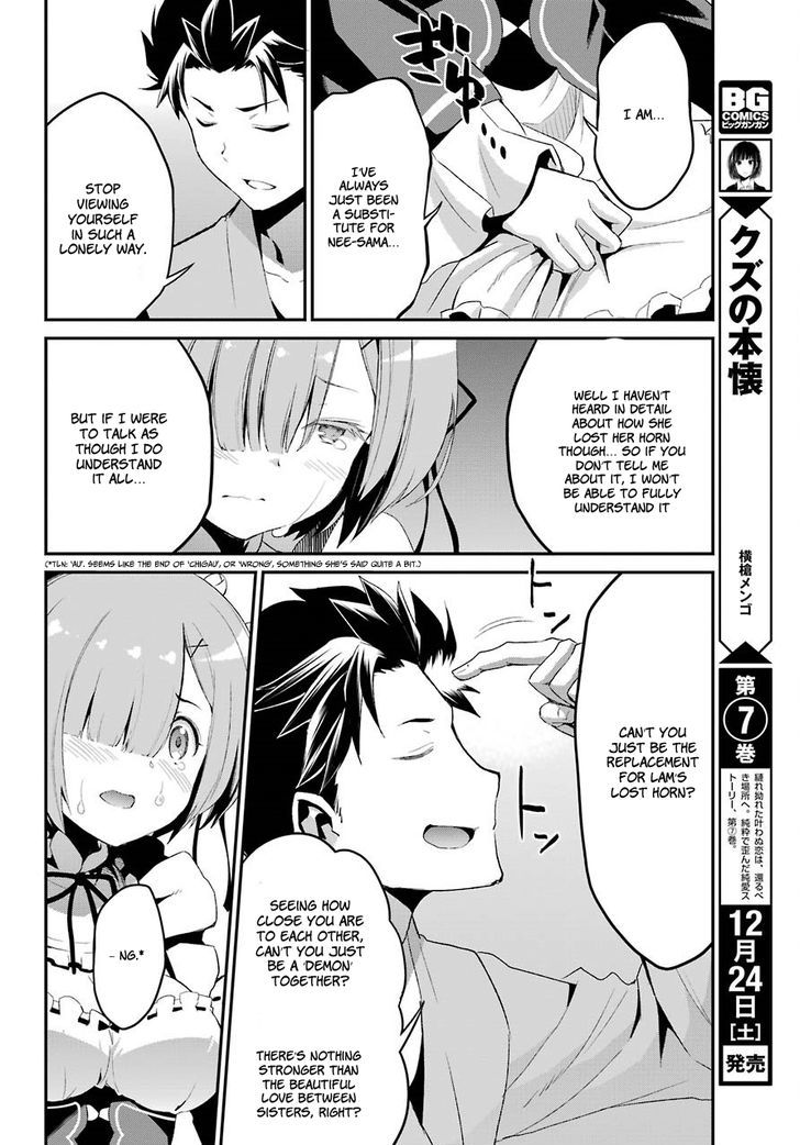 Re:zero Kara Hajimeru Isekai Seikatsu - Dainishou - Yashiki No Shuukan Hen - Chapter 20