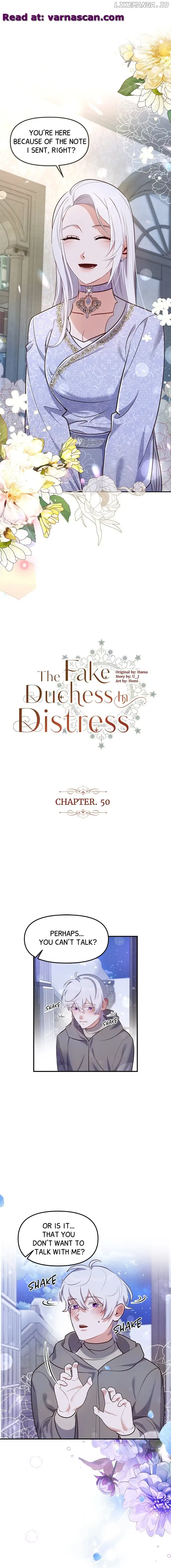 The Fake Duchess In Distresss - Chapter 50