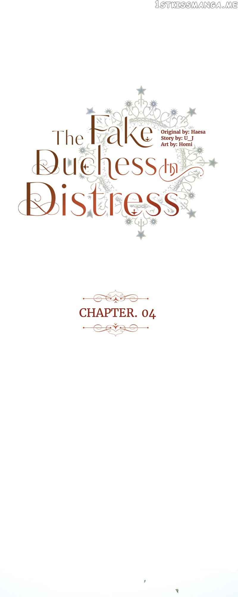 The Fake Duchess In Distresss - Chapter 4