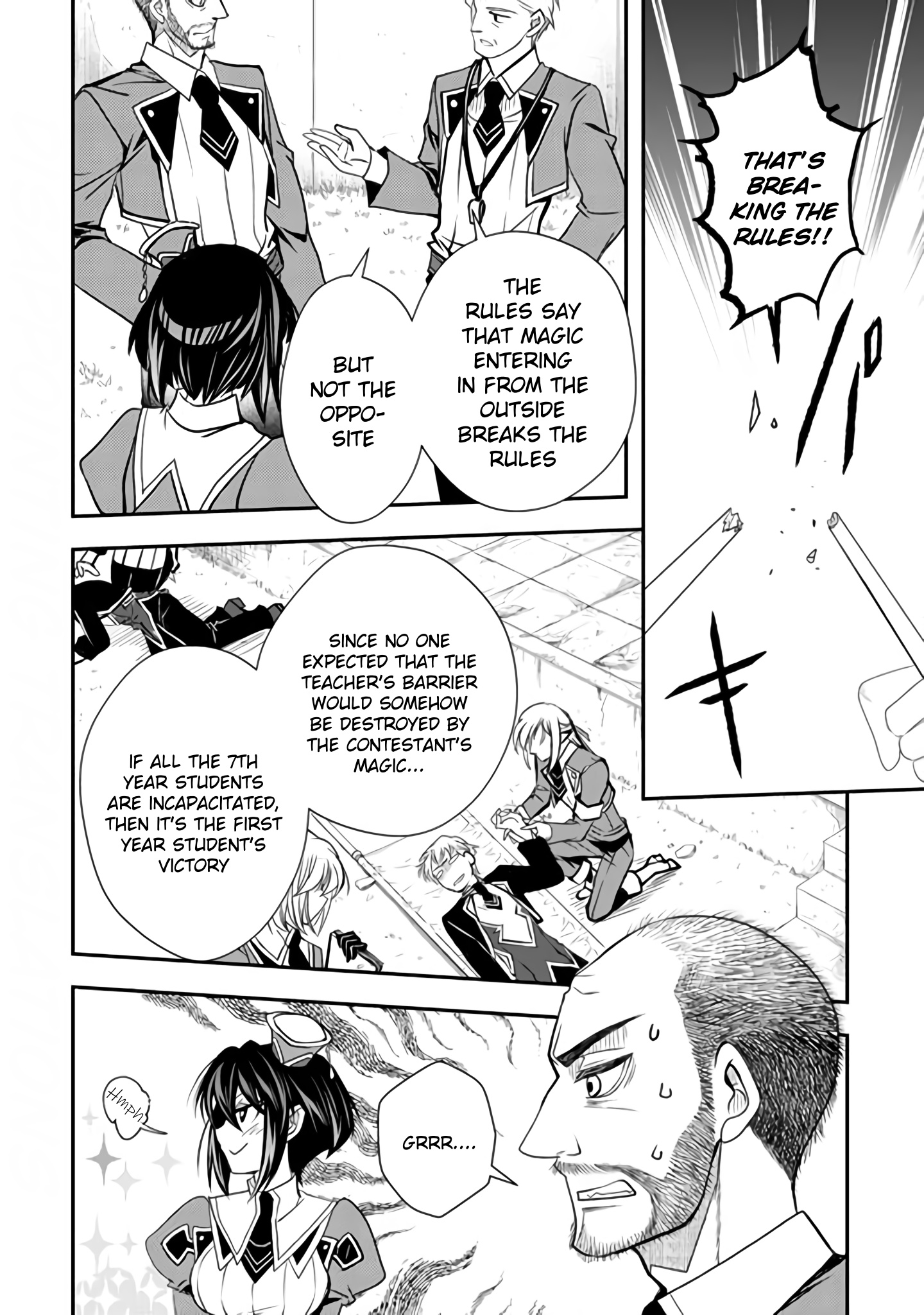 Level 1 No Saikyou Kenja ~Noroi De Sai Kakyuu Mahou Shika Tsukaenaikedo, Kami No Kanchigai De Mugen No Maryoku O Te Ni Ire Saikyou Ni~ - Chapter 13: My Classmate Was Overwhelming