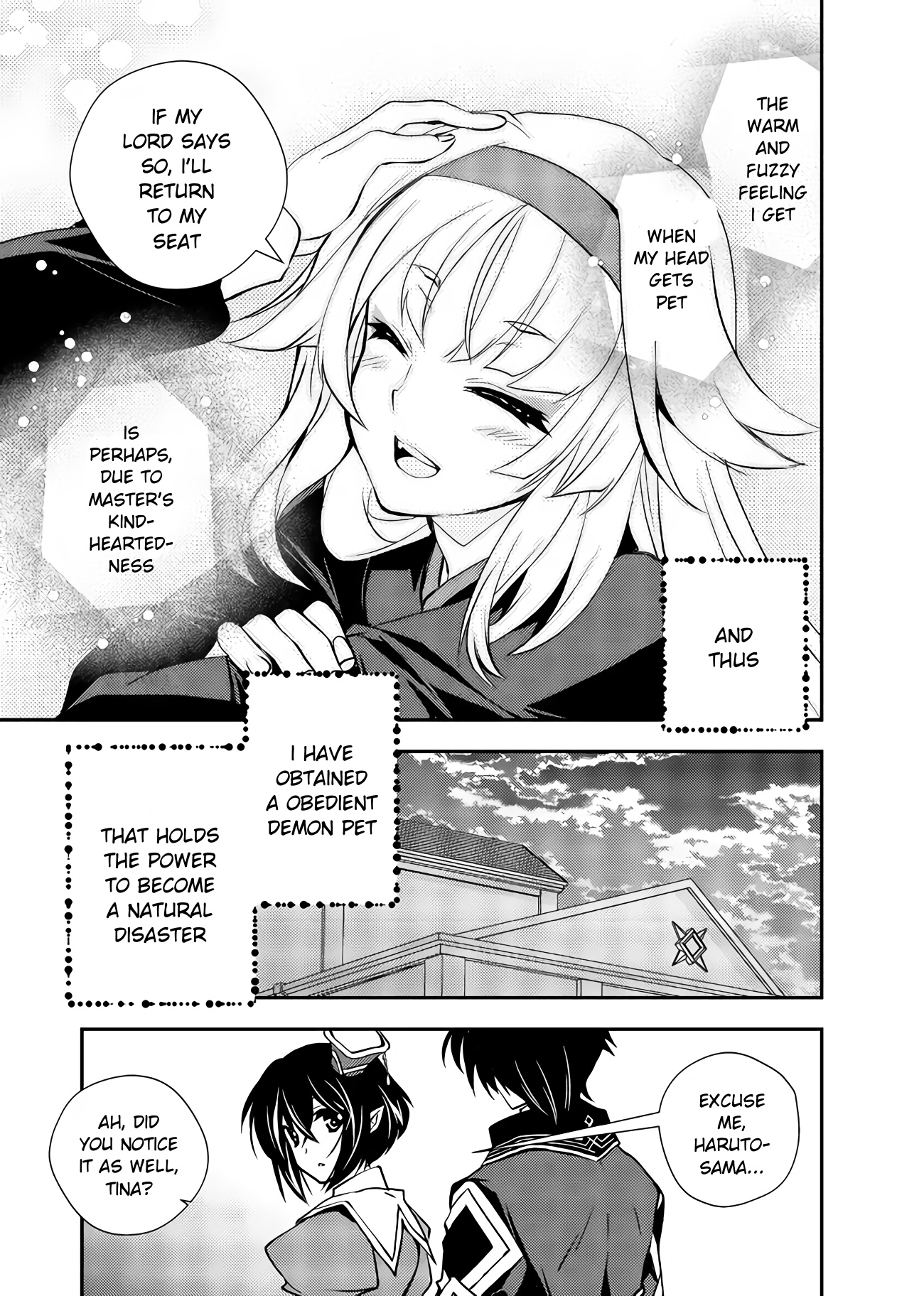 Level 1 No Saikyou Kenja ~Noroi De Sai Kakyuu Mahou Shika Tsukaenaikedo, Kami No Kanchigai De Mugen No Maryoku O Te Ni Ire Saikyou Ni~ - Chapter 10: My Classmate Became My Pet