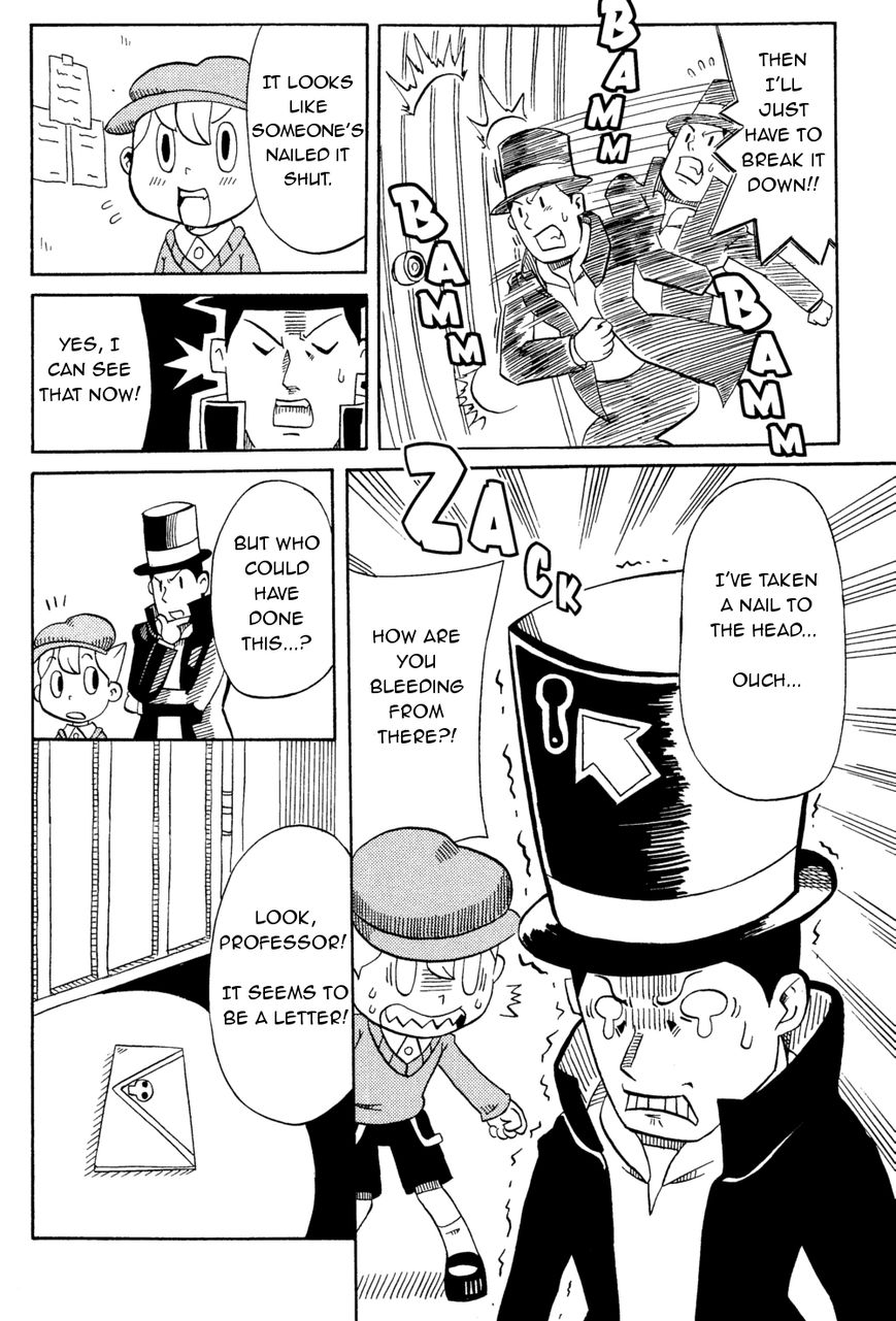 Layton Kyouju To Yukai Na Jiken - Chapter 1 : Professor Layton And The Disastrous Bomb