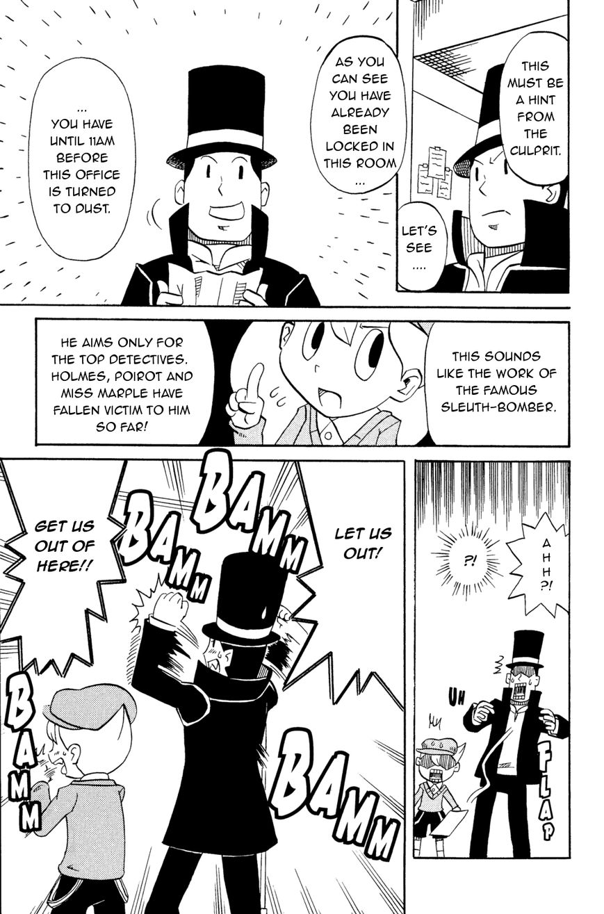 Layton Kyouju To Yukai Na Jiken - Chapter 1 : Professor Layton And The Disastrous Bomb