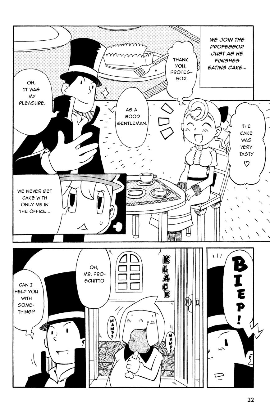 Layton Kyouju To Yukai Na Jiken - Chapter 2 : Professor Layton And The Vanishing Cake