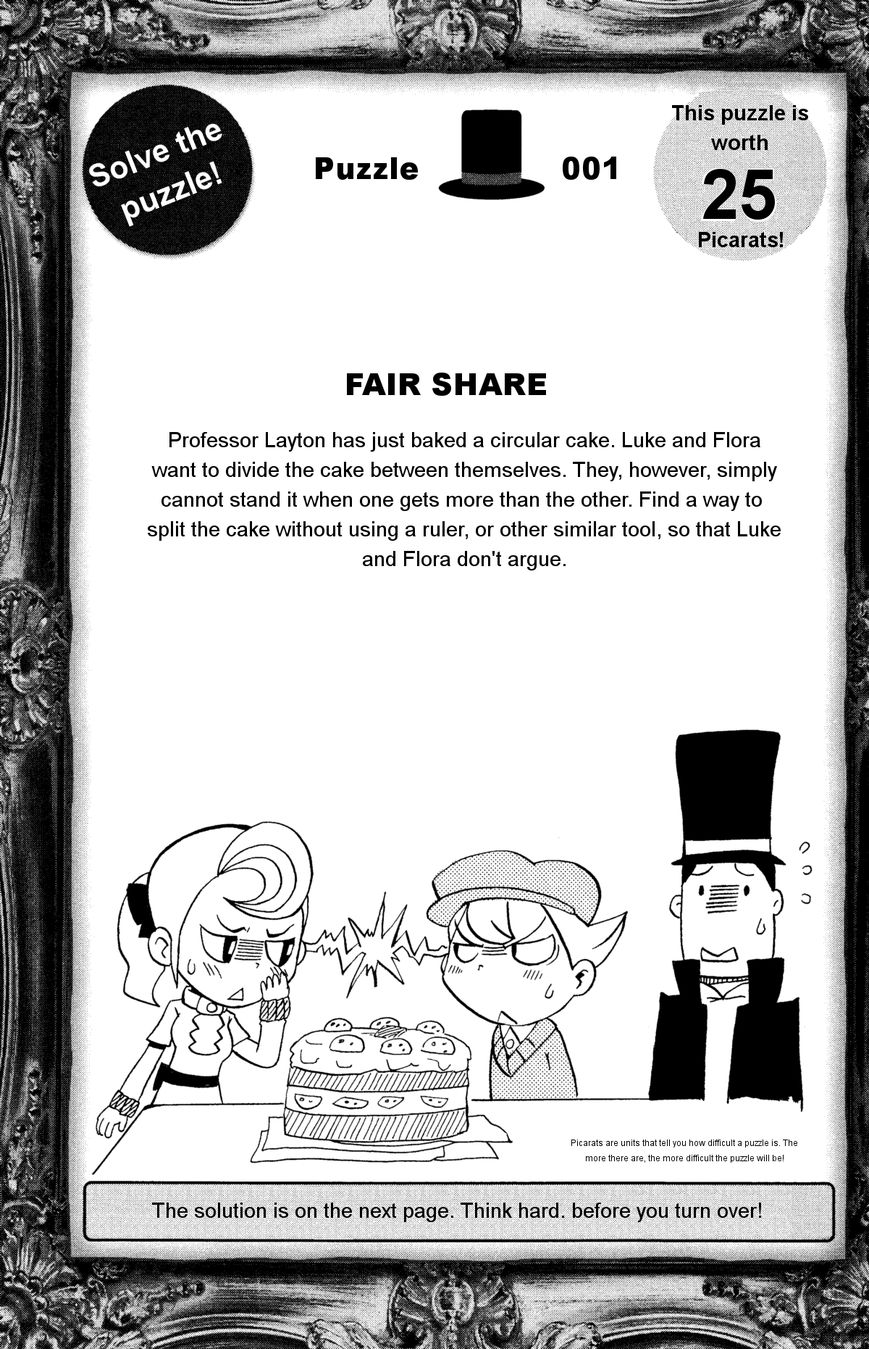 Layton Kyouju To Yukai Na Jiken - Chapter 2 : Professor Layton And The Vanishing Cake