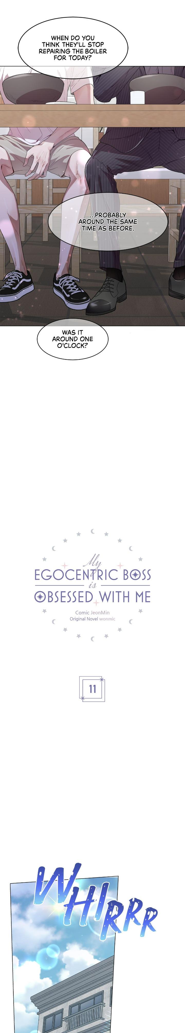 My Egocentric Boss Is Obsessed With Me - Chapter 11