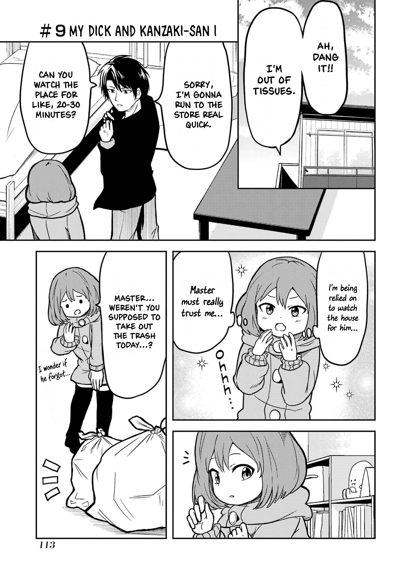 Turns Out My Dick Was A Cute Girl - Vol.1 Chapter 9: My Dick And Kanzaki-San 1