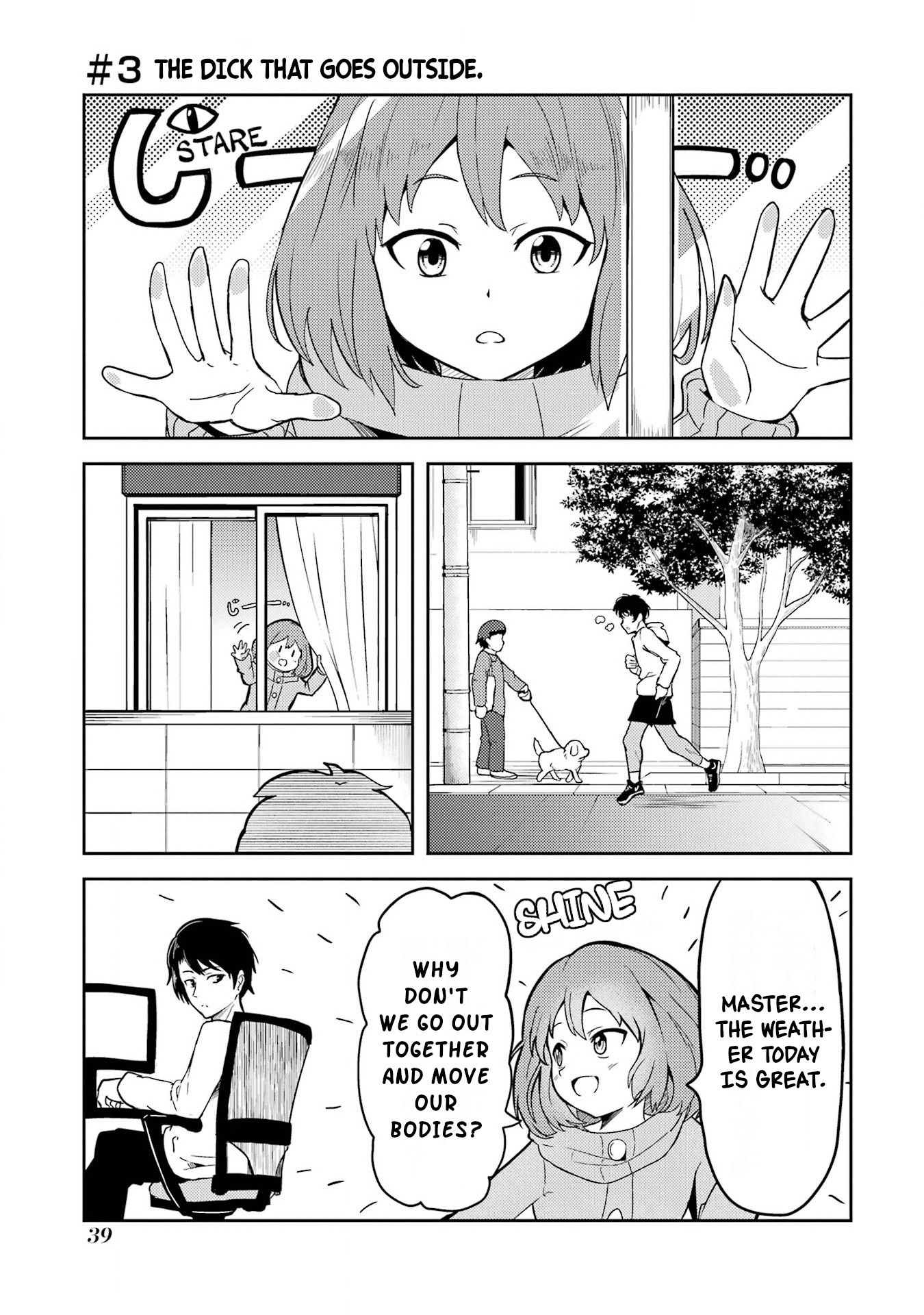 Turns Out My Dick Was A Cute Girl - Vol.1 Chapter 3: The Dick That Goes Outside.