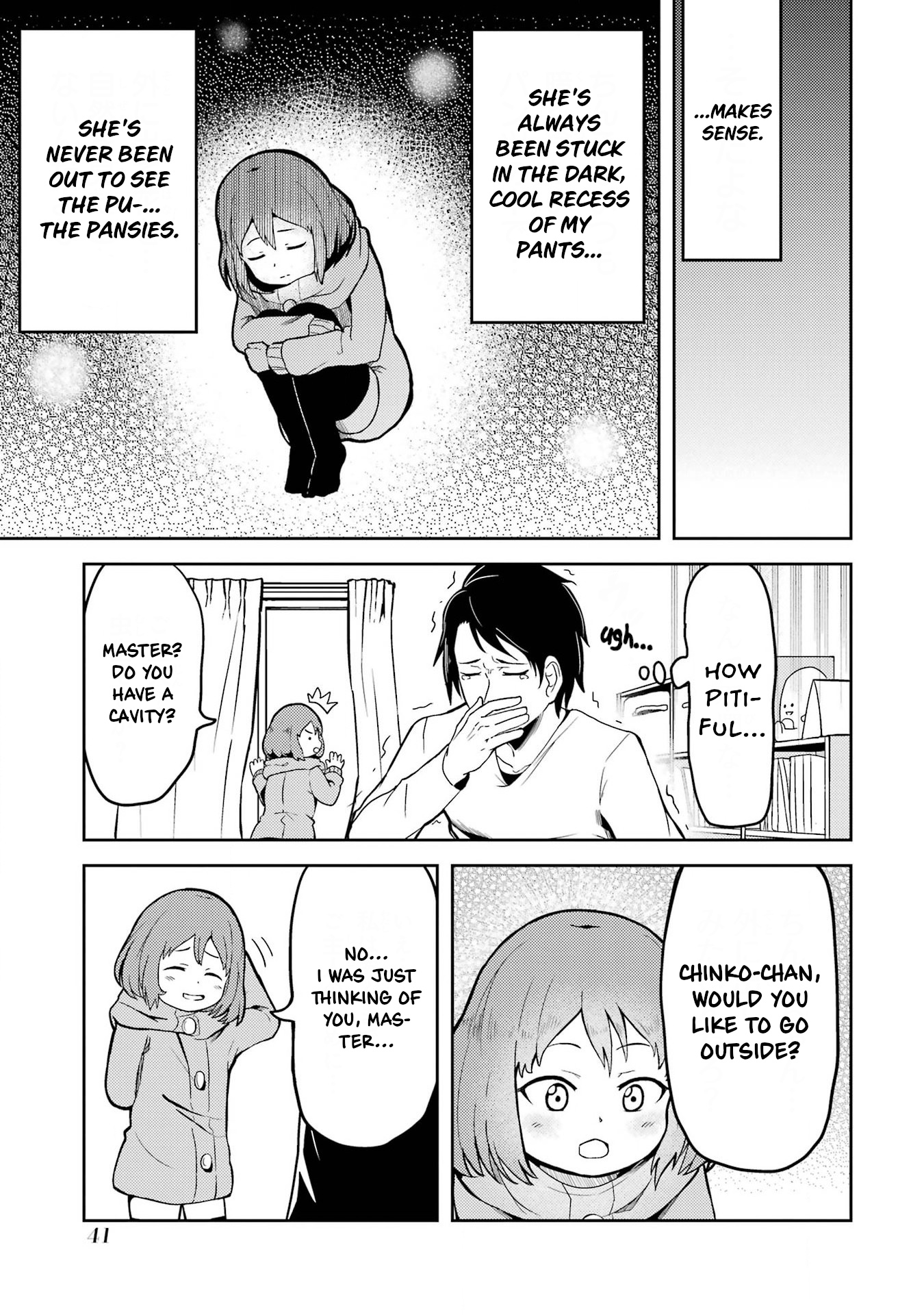 Turns Out My Dick Was A Cute Girl - Vol.1 Chapter 3: The Dick That Goes Outside.