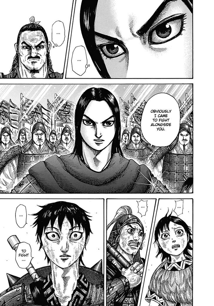 Kingdom - Chapter 329 : Borrowing A Shoulder To Lean On