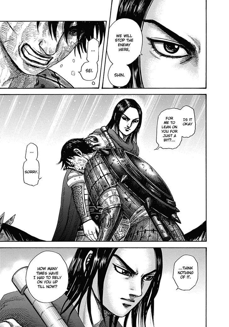 Kingdom - Chapter 329 : Borrowing A Shoulder To Lean On