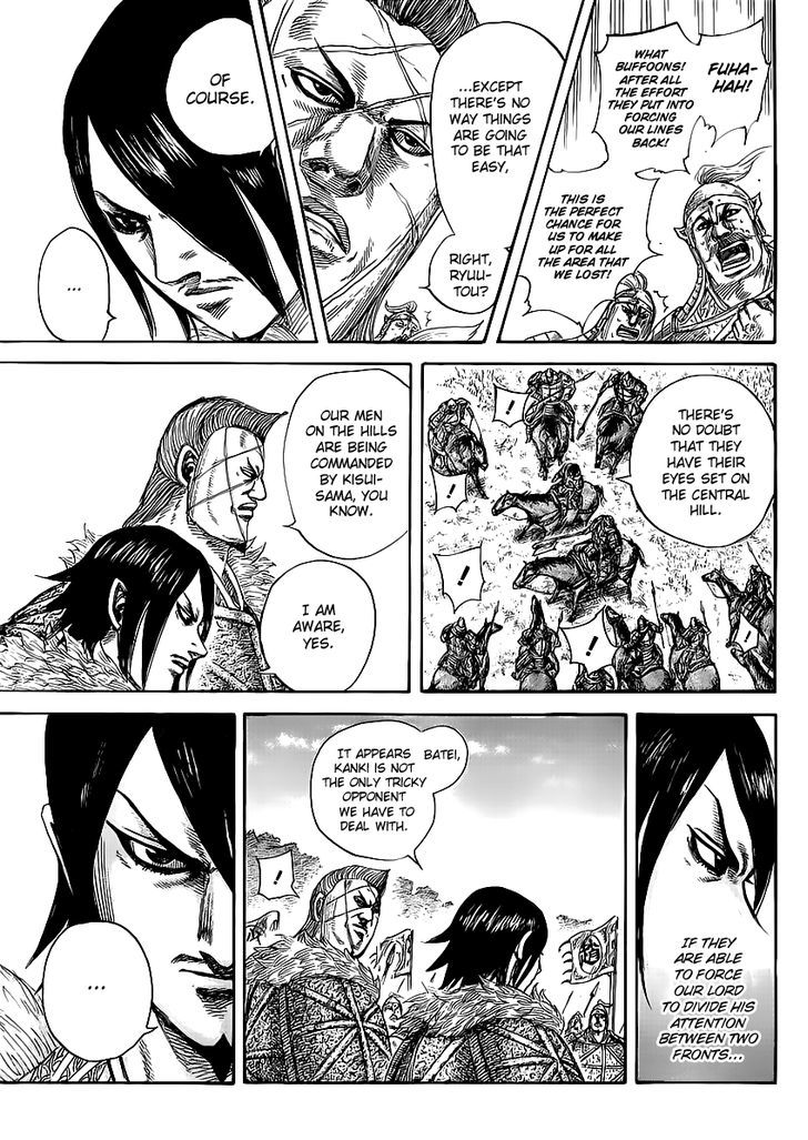 Kingdom - Chapter 460 : The Hi Shin Unit S Lynchpin