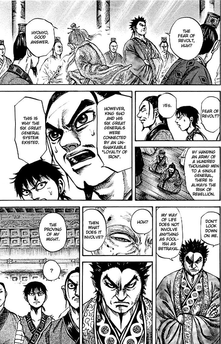 Kingdom - Chapter 99 : Six Great Generals