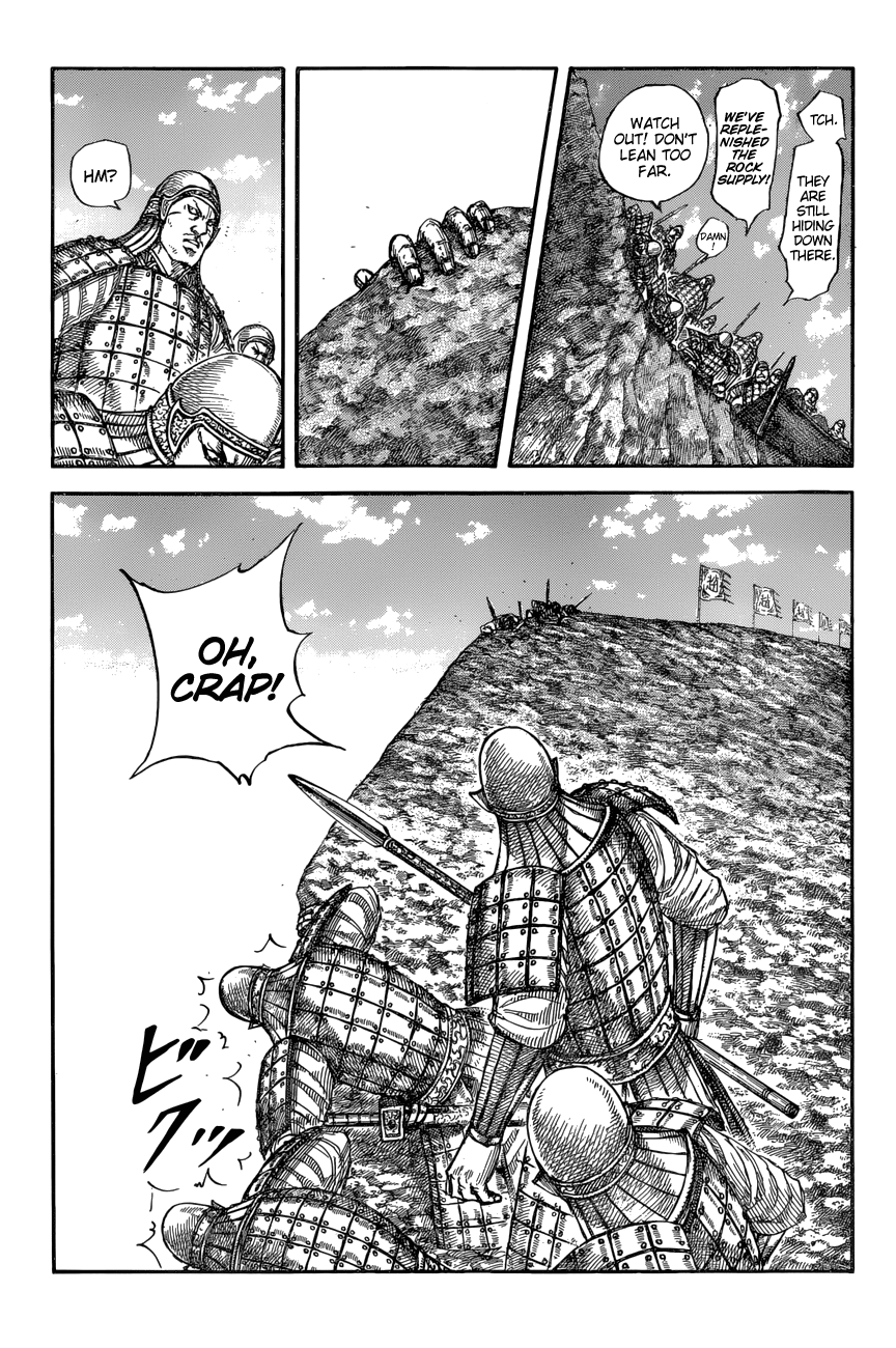 Kingdom - Chapter 682: The Struggle On The Cliffs