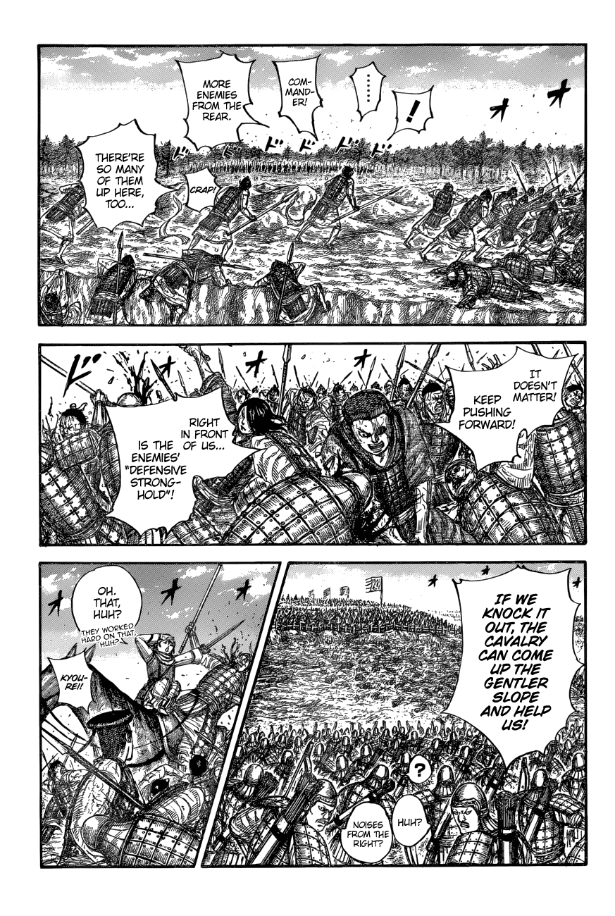 Kingdom - Chapter 682: The Struggle On The Cliffs