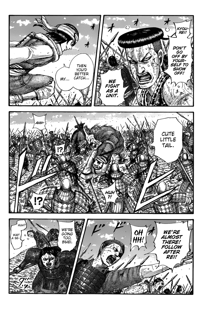 Kingdom - Chapter 682: The Struggle On The Cliffs