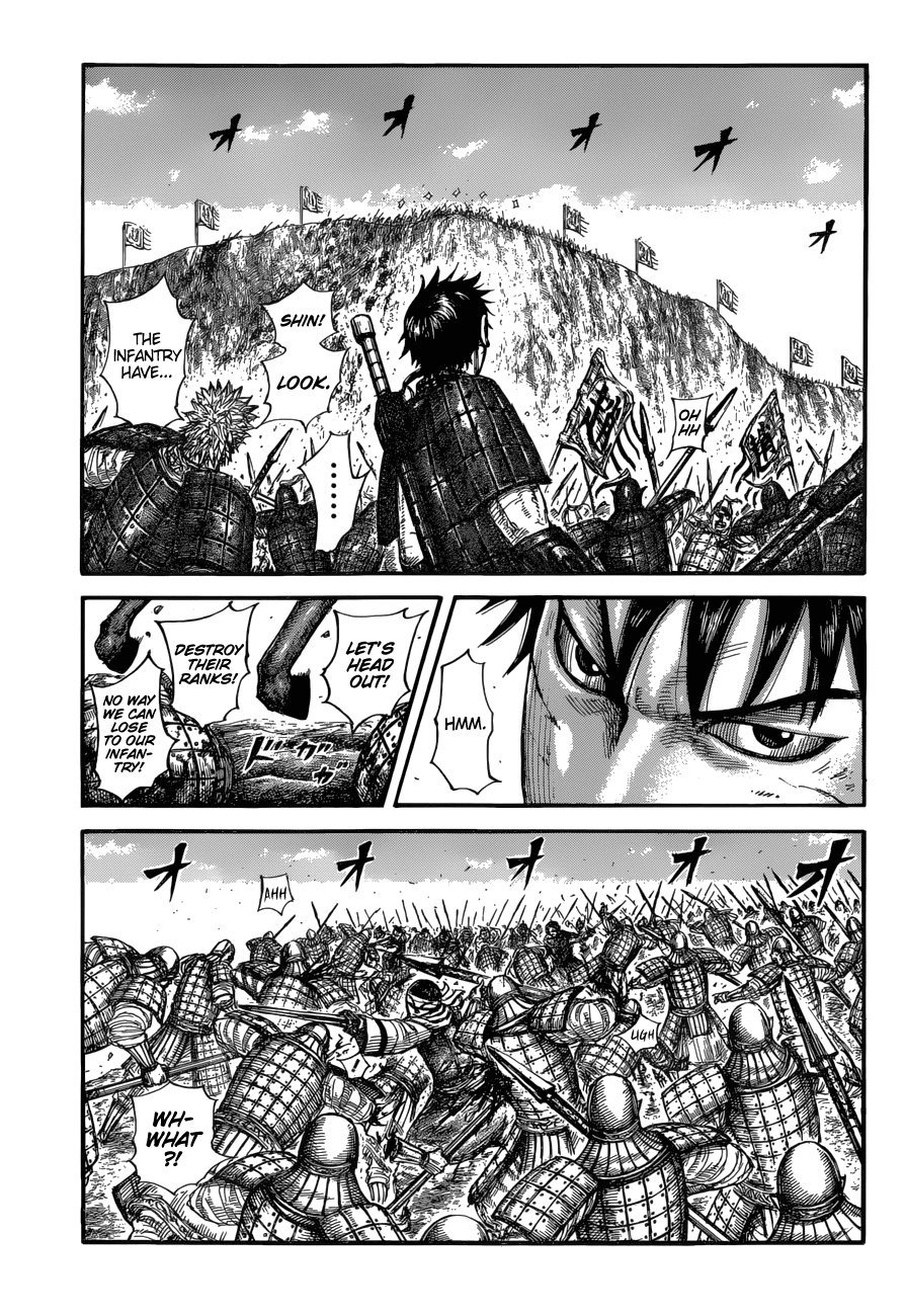 Kingdom - Chapter 682: The Struggle On The Cliffs