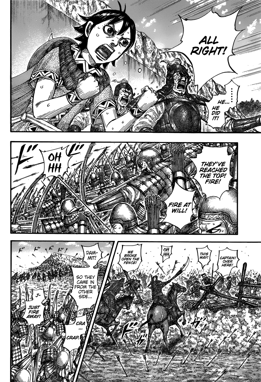 Kingdom - Chapter 682: The Struggle On The Cliffs