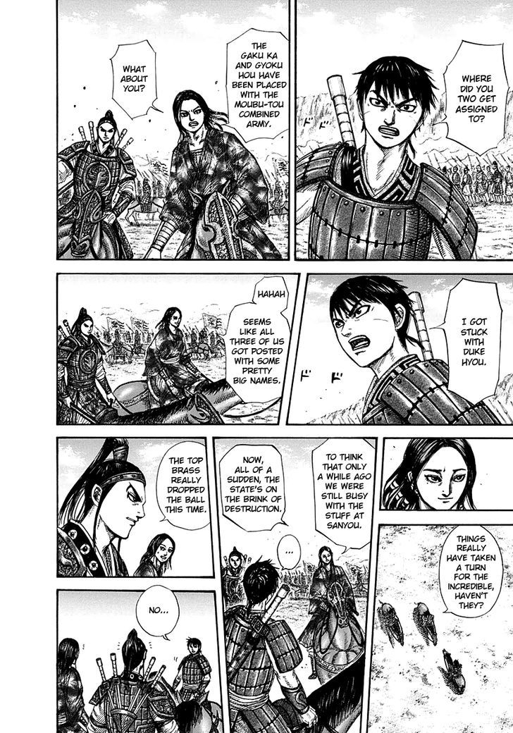 Kingdom - Chapter 270 : Gathering At Kankoku Pass