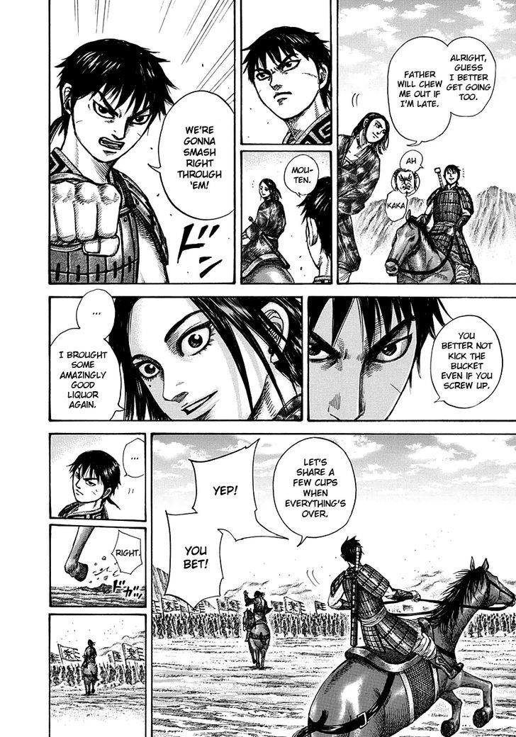 Kingdom - Chapter 270 : Gathering At Kankoku Pass