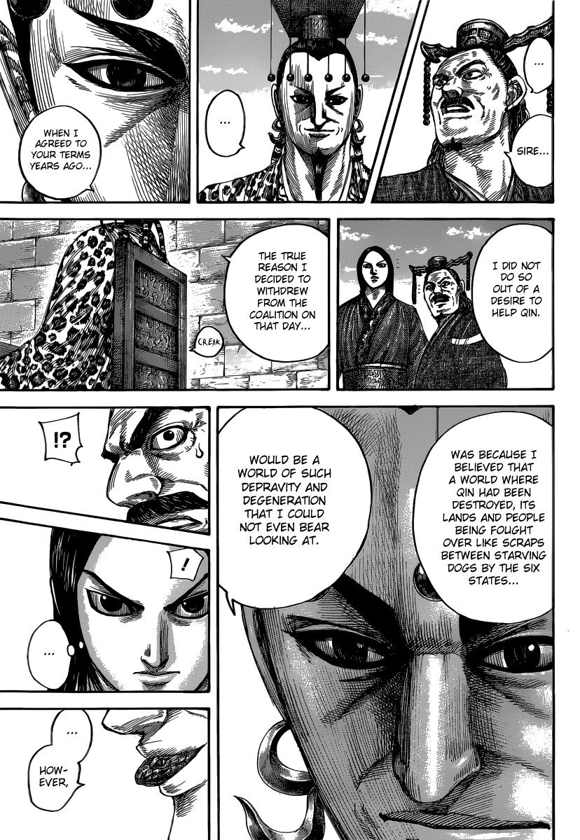 Kingdom - Chapter 487 : Conference Of The East And West Kings