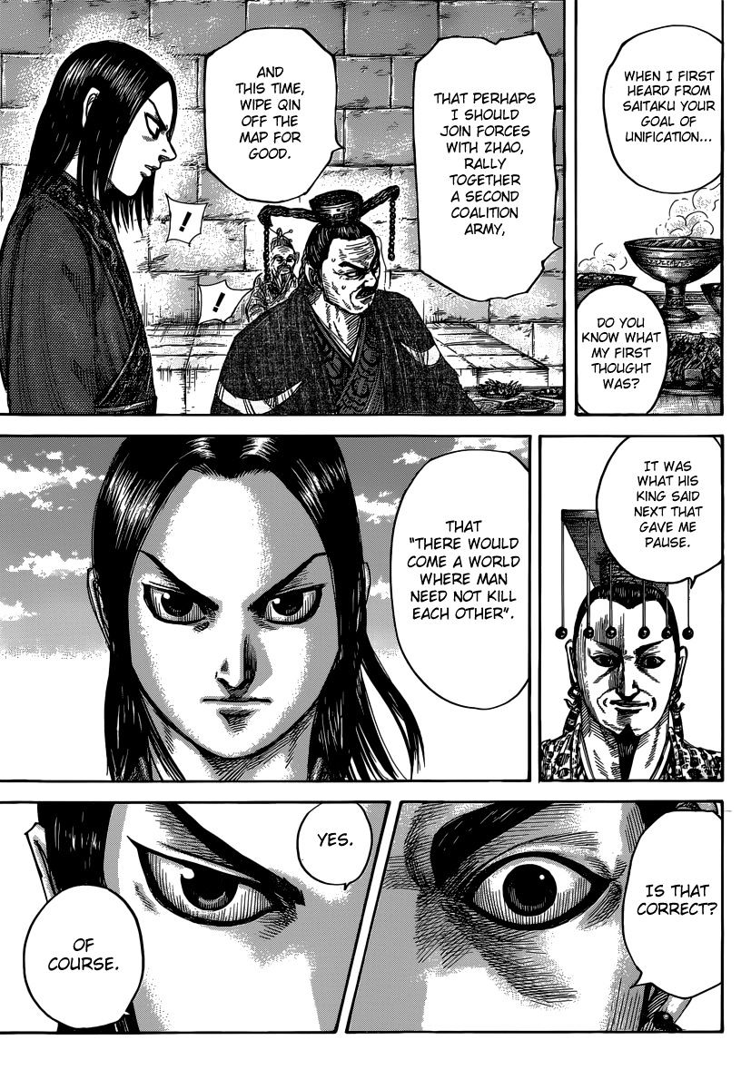 Kingdom - Chapter 487 : Conference Of The East And West Kings