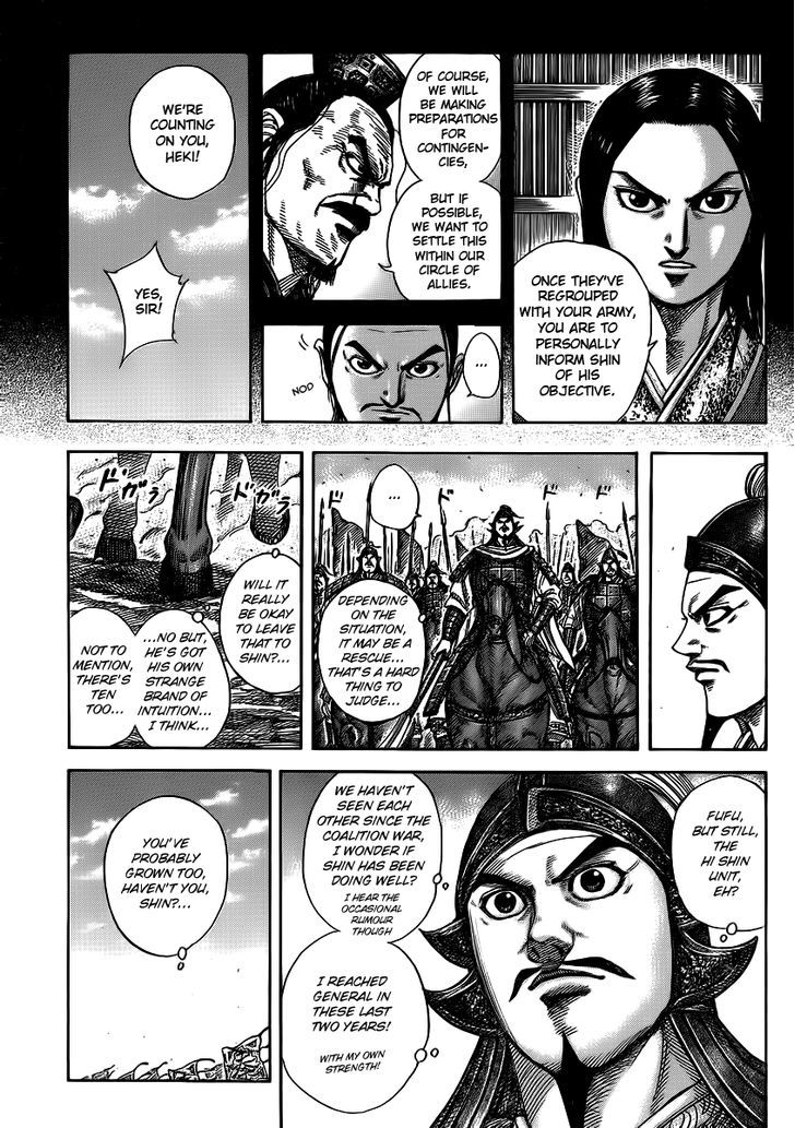 Kingdom - Chapter 372 : The Subjugation Army Sets Out