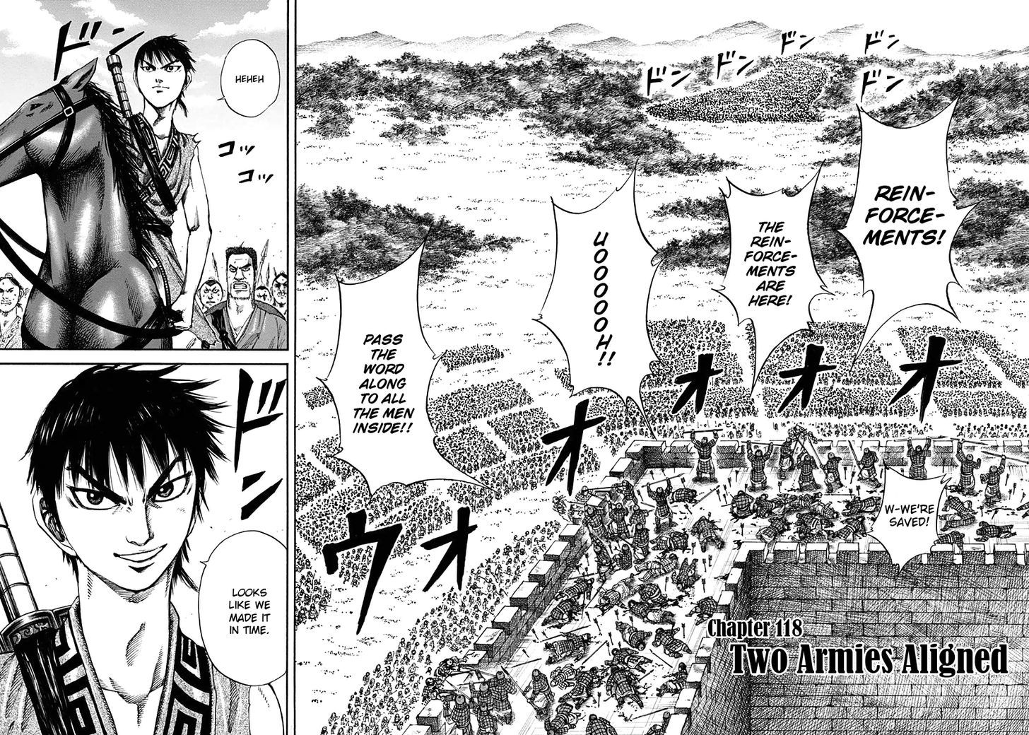 Kingdom - Chapter 118 : Two Armies Aligned