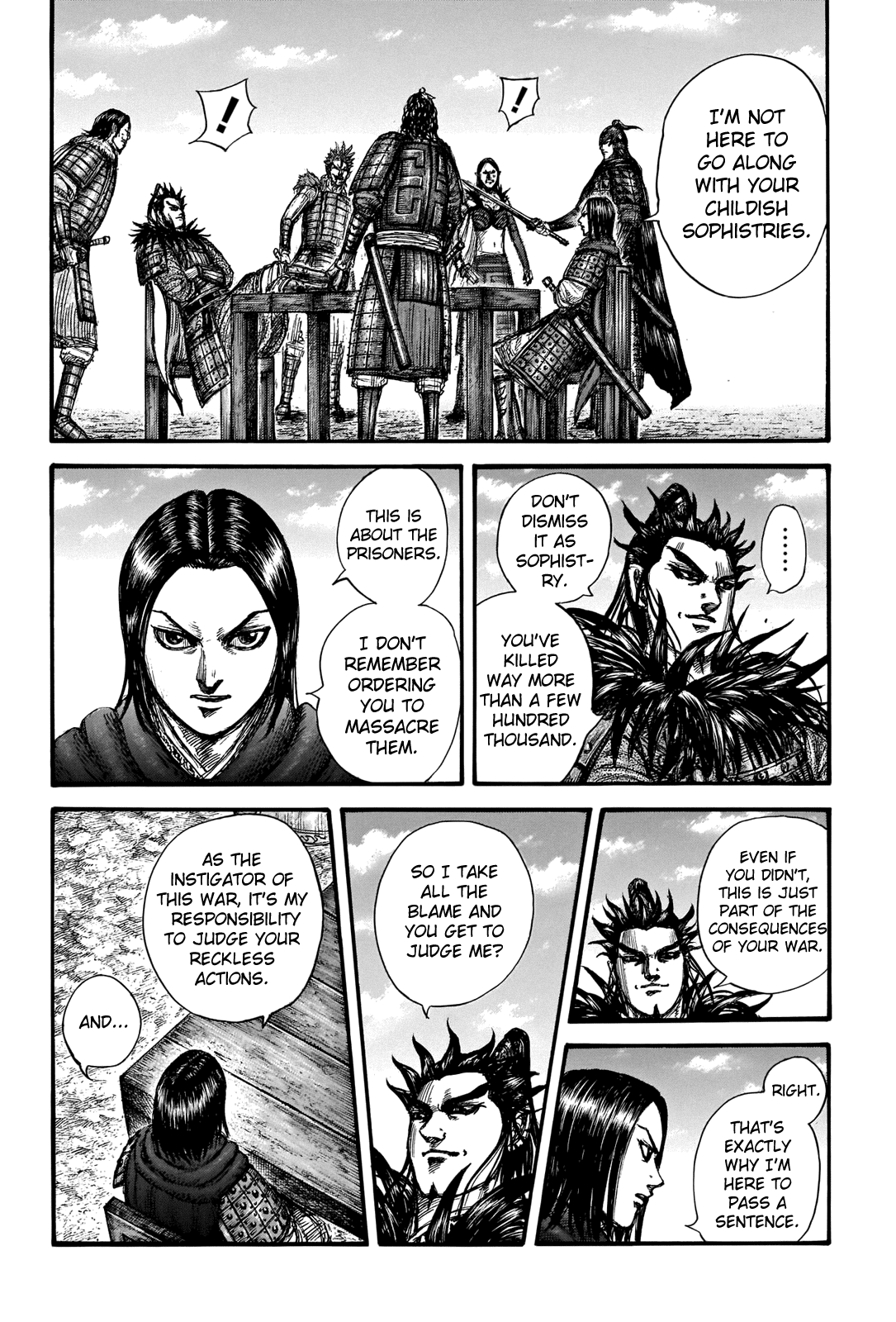 Kingdom - Chapter 699: The Number Of Decapitated Heads