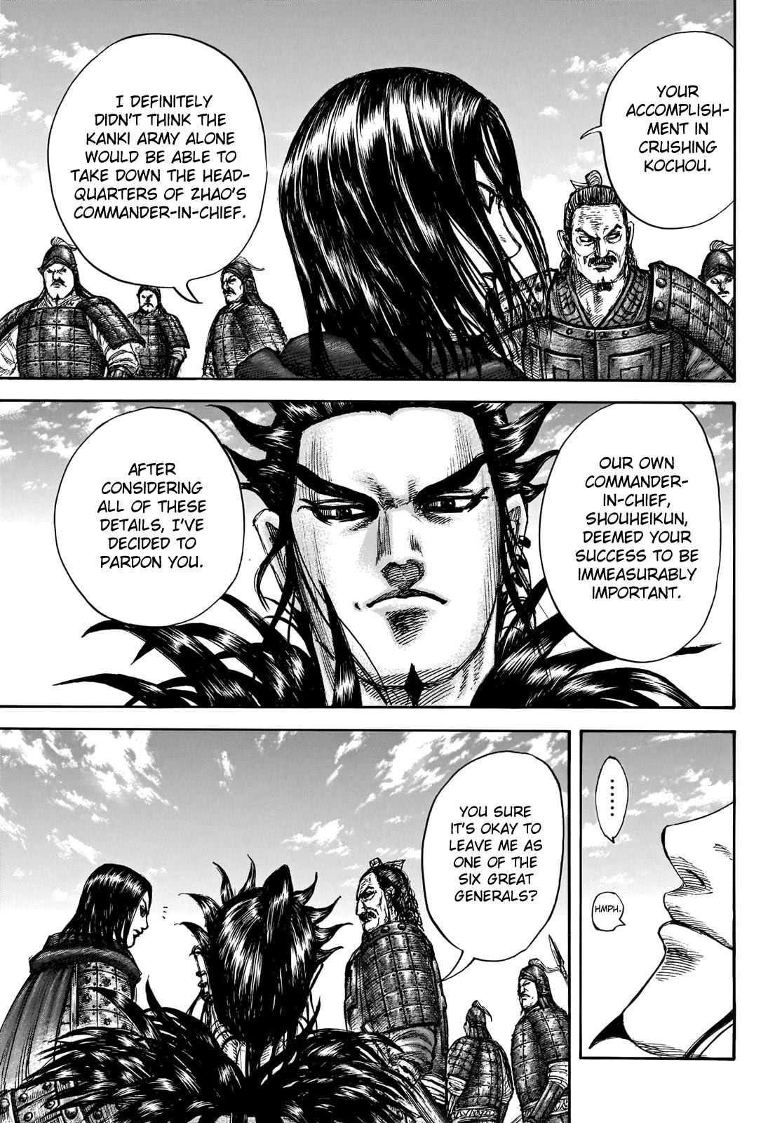 Kingdom - Chapter 699: The Number Of Decapitated Heads