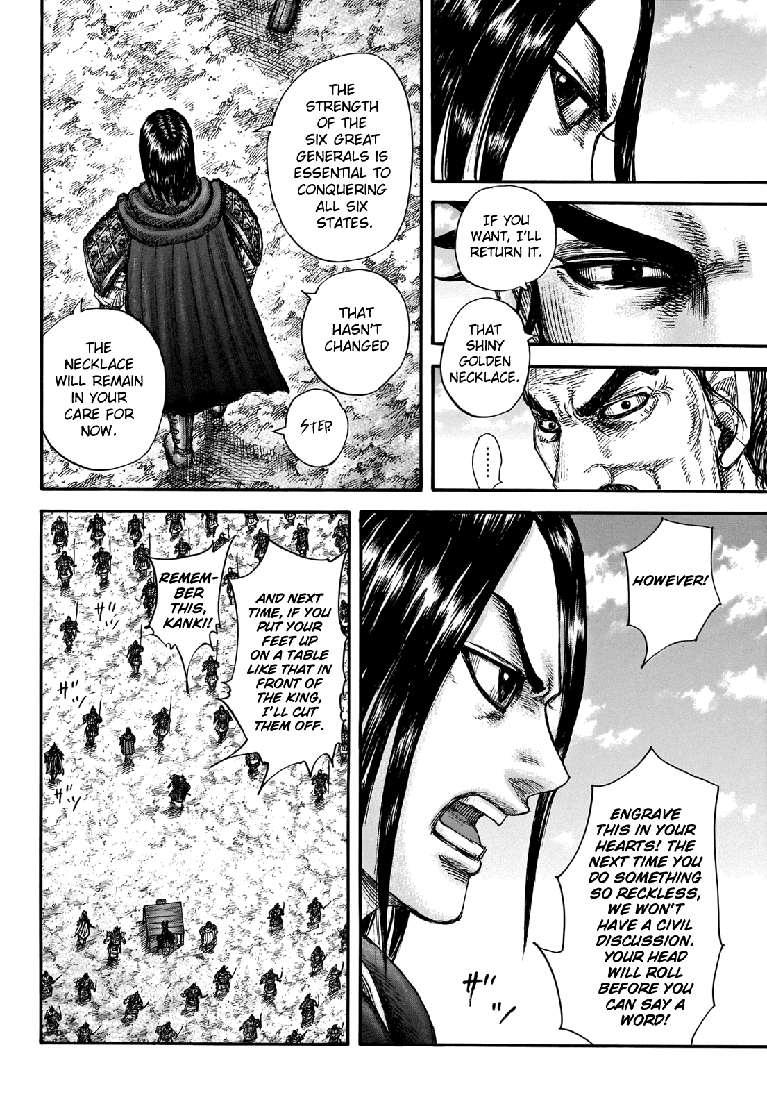 Kingdom - Chapter 699: The Number Of Decapitated Heads