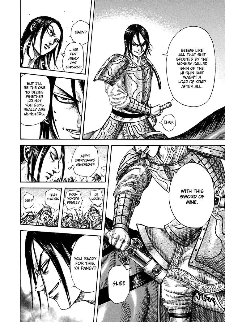 Kingdom - Chapter 279 : Mouten S Sword