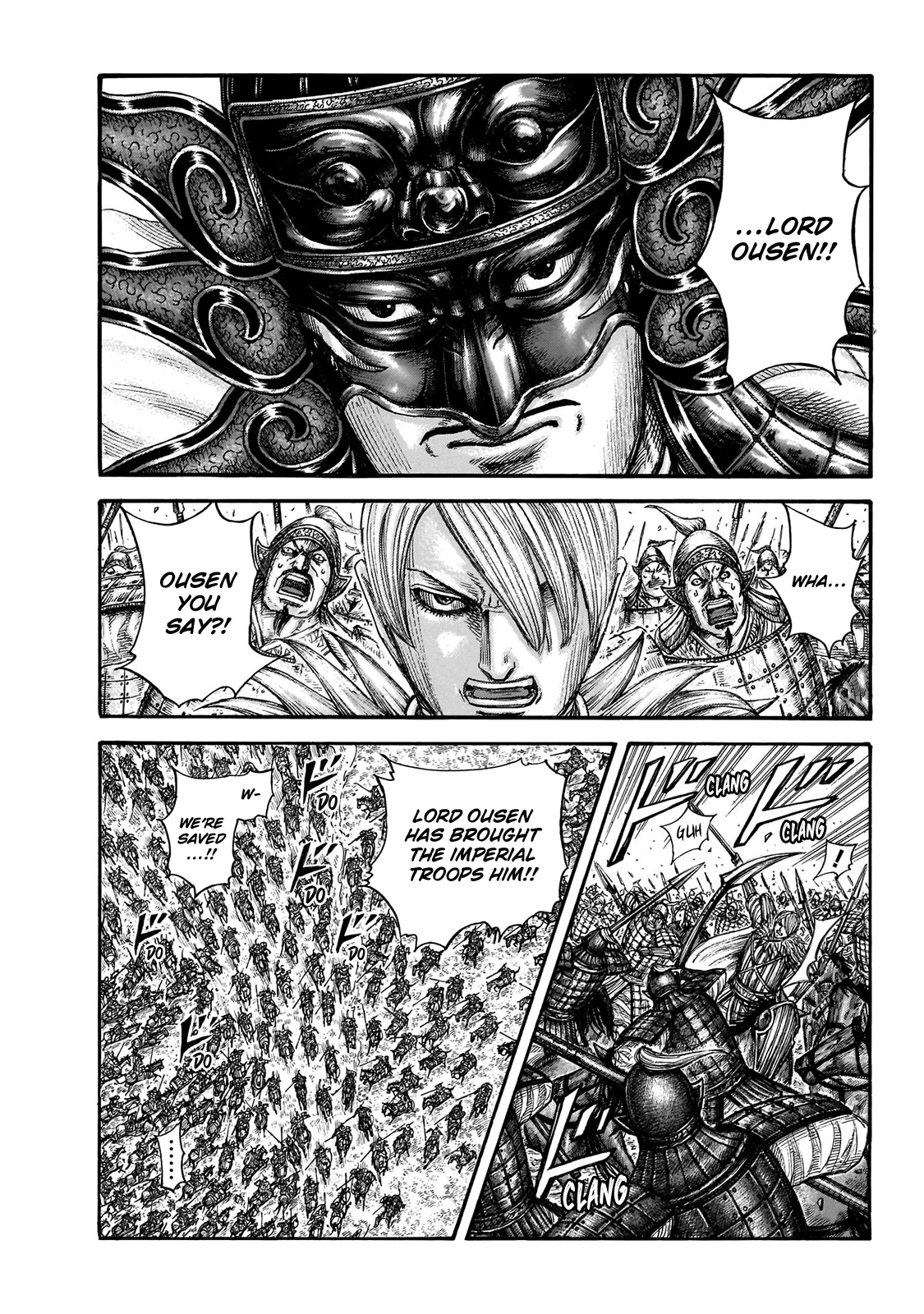 Kingdom - Chapter 706: The Kochou Army's Spirit