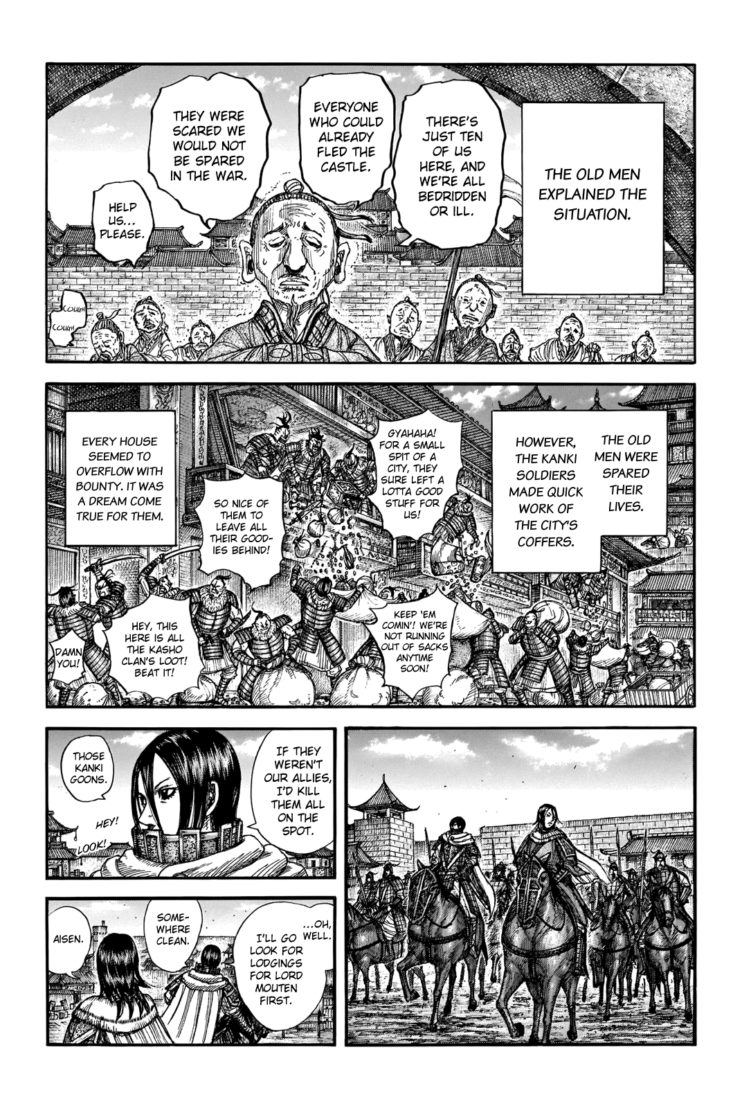 Kingdom - Chapter 713: The Night Before The Decisive Battle