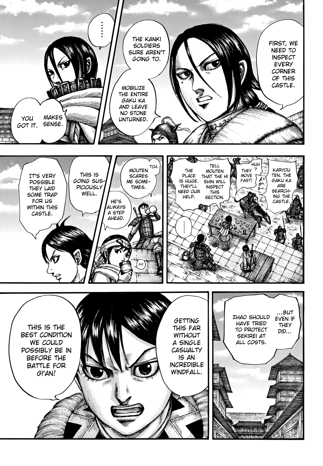 Kingdom - Chapter 713: The Night Before The Decisive Battle