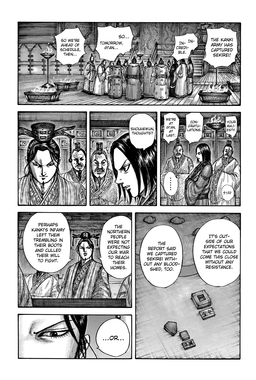 Kingdom - Chapter 713: The Night Before The Decisive Battle