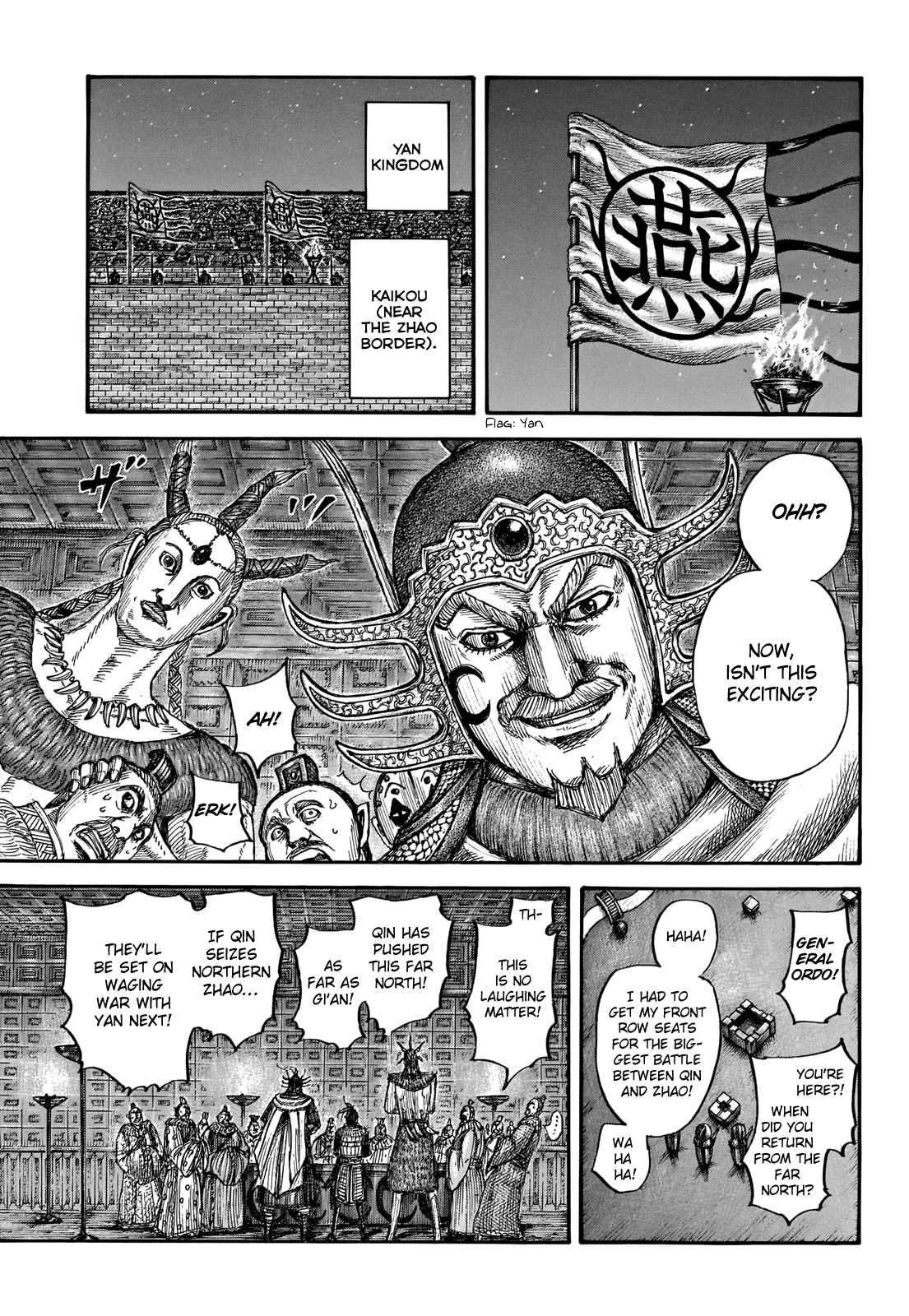 Kingdom - Chapter 713: The Night Before The Decisive Battle