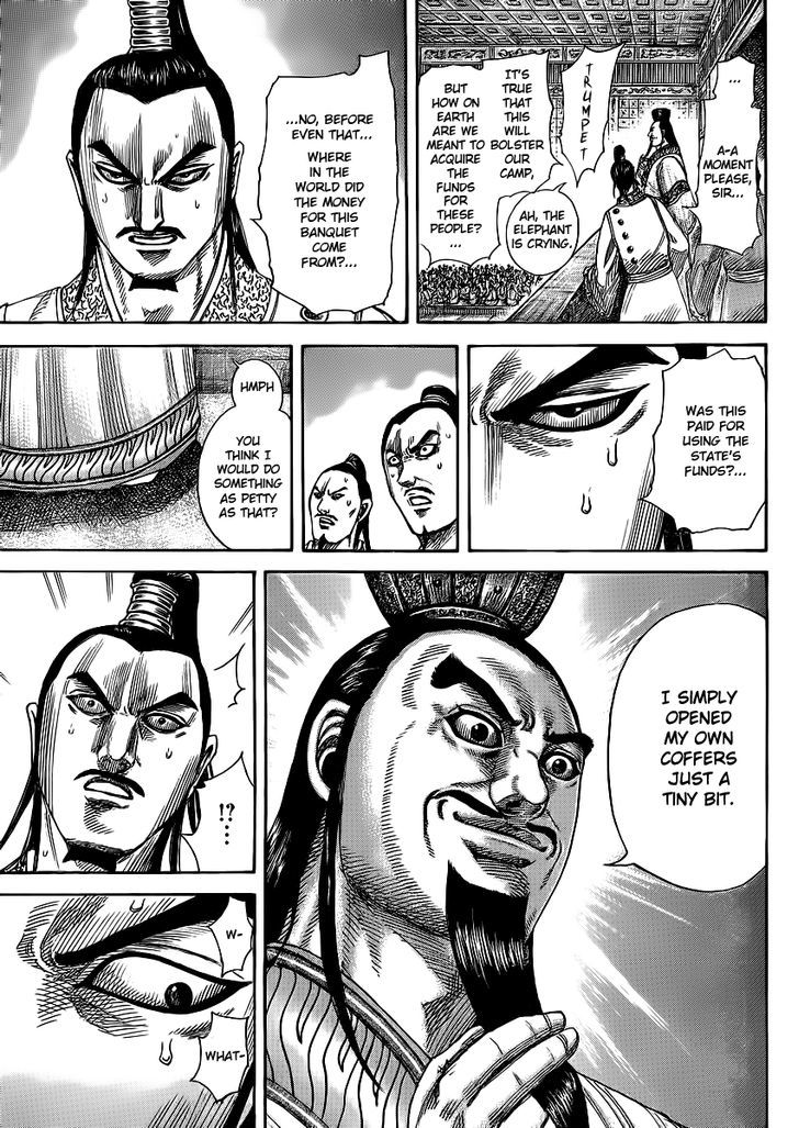 Kingdom - Chapter 367 : The Chancellor Of The State S Thoughts