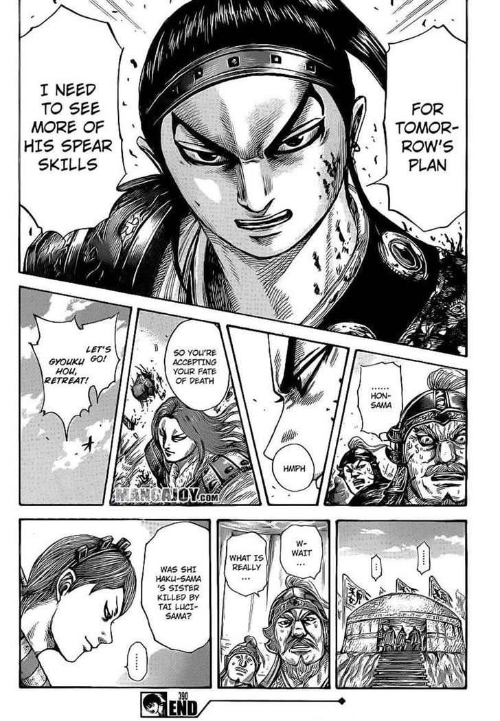 Kingdom - Chapter 390 : The History Of Killing Each Other