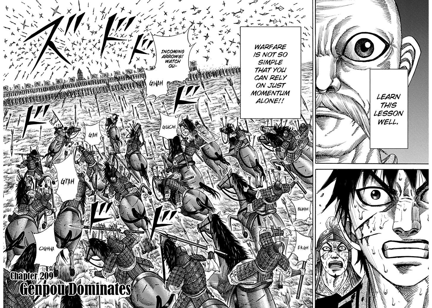 Kingdom - Chapter 209 : Genpou Dominates