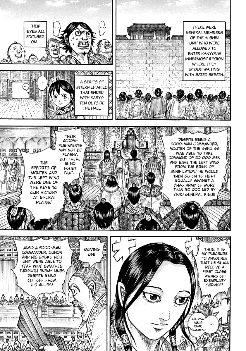 Kingdom - Chapter 642: First Class Exemplary Reward