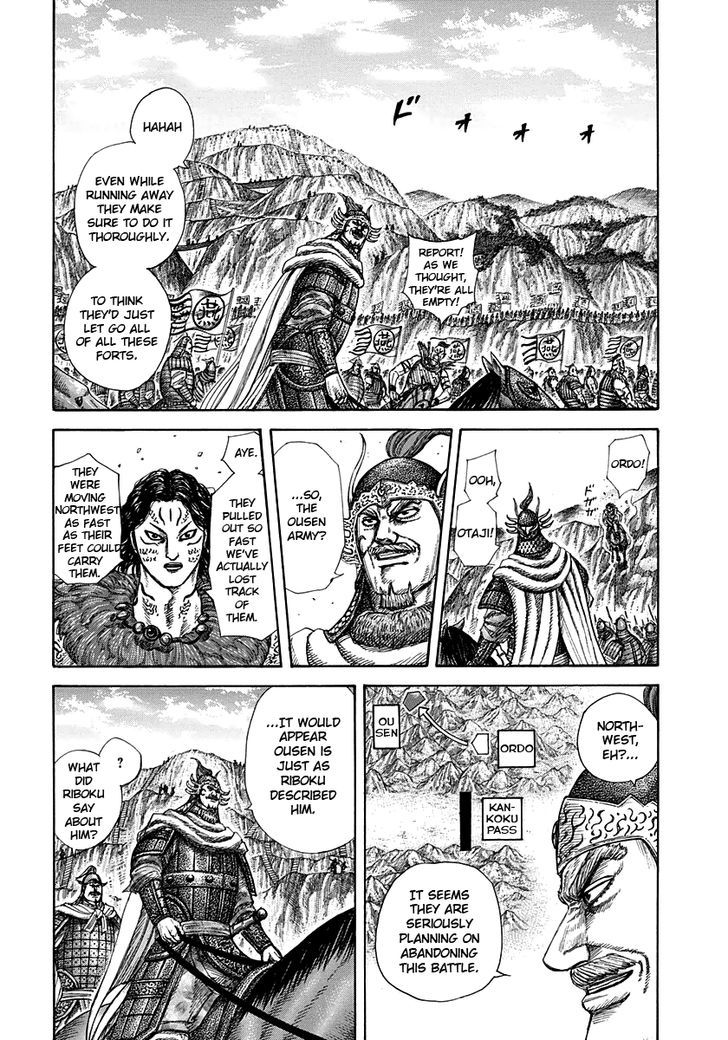 Kingdom - Chapter 305 : Ousen S Movements