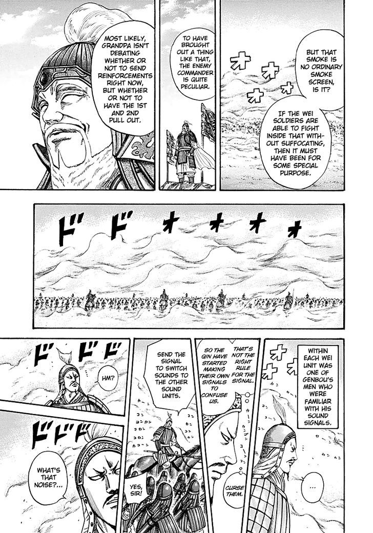 Kingdom - Chapter 208 : Enemy Command Squad S Location