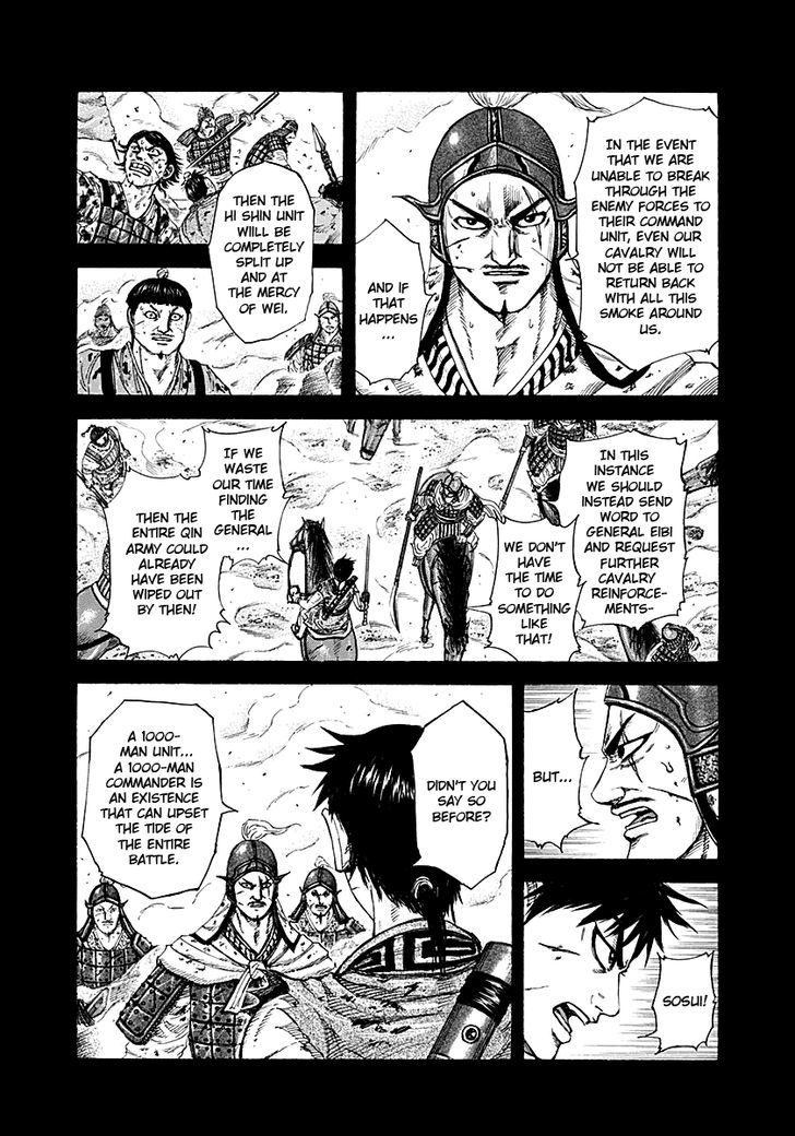 Kingdom - Chapter 208 : Enemy Command Squad S Location