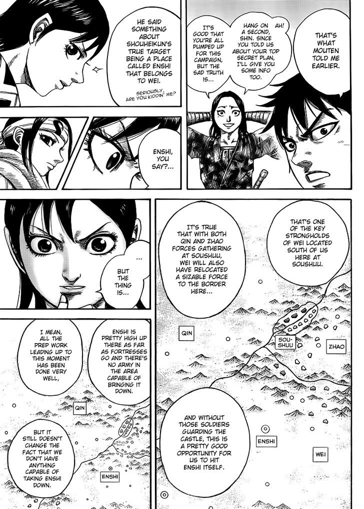 Kingdom - Chapter 439 : Whereabouts Of The Six Generals